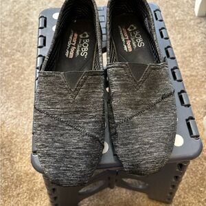 Skechers BOBS Slip-On Loafers in Charcoal Heather